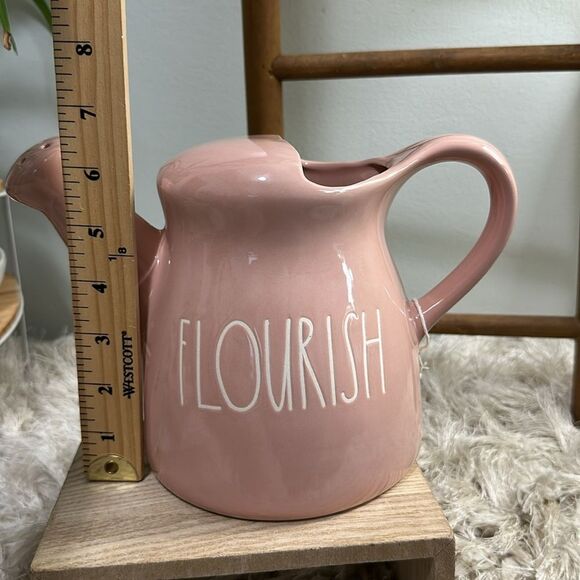 Rae Dunn By Magenta FLOURISH
Pink Ceramic Garden Watering Can - Picture 17 of 17